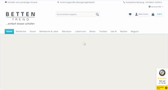 Desktop Screenshot of bettentrend.de